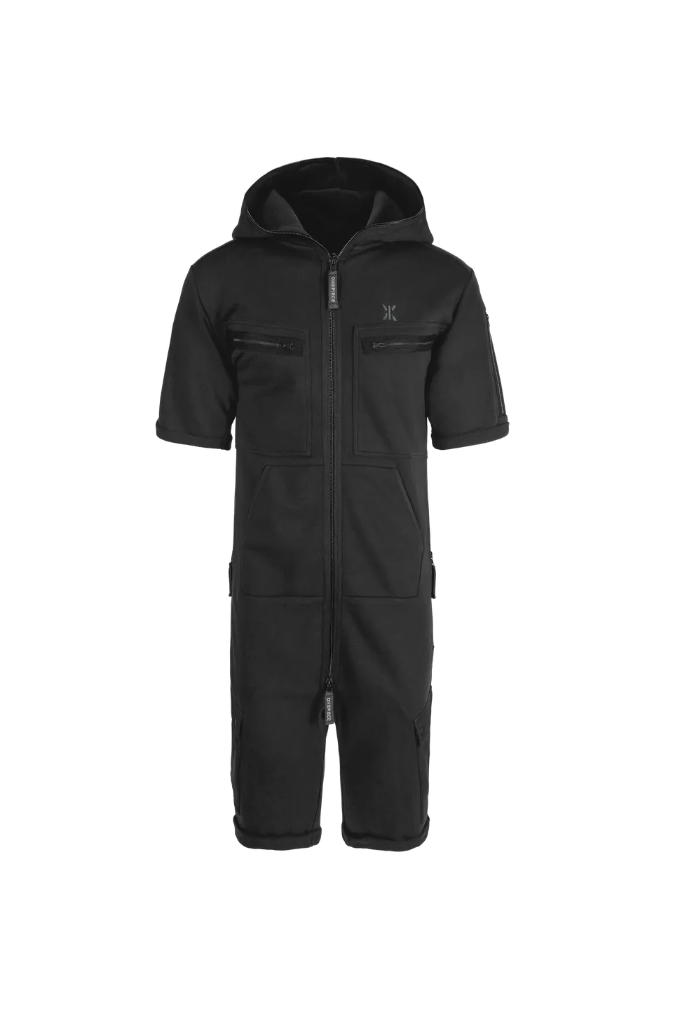 onepiece-cargo-short-jumpsuit-overall-schwarz-taschen image 1