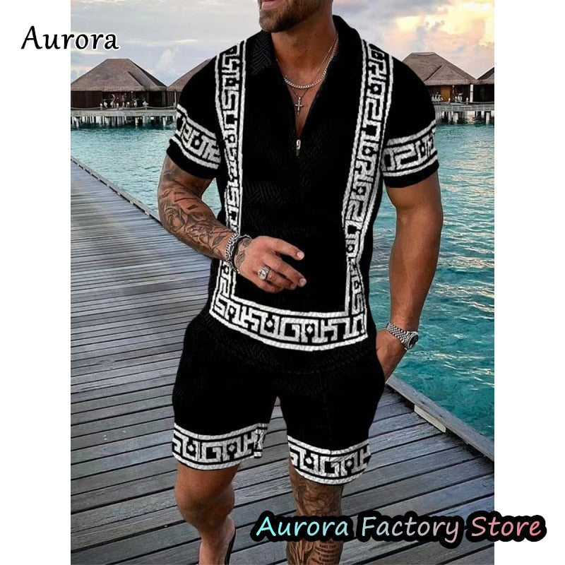 arys-polo-set-herren-poloshirt-shorts-set-polo-set-1 image 3
