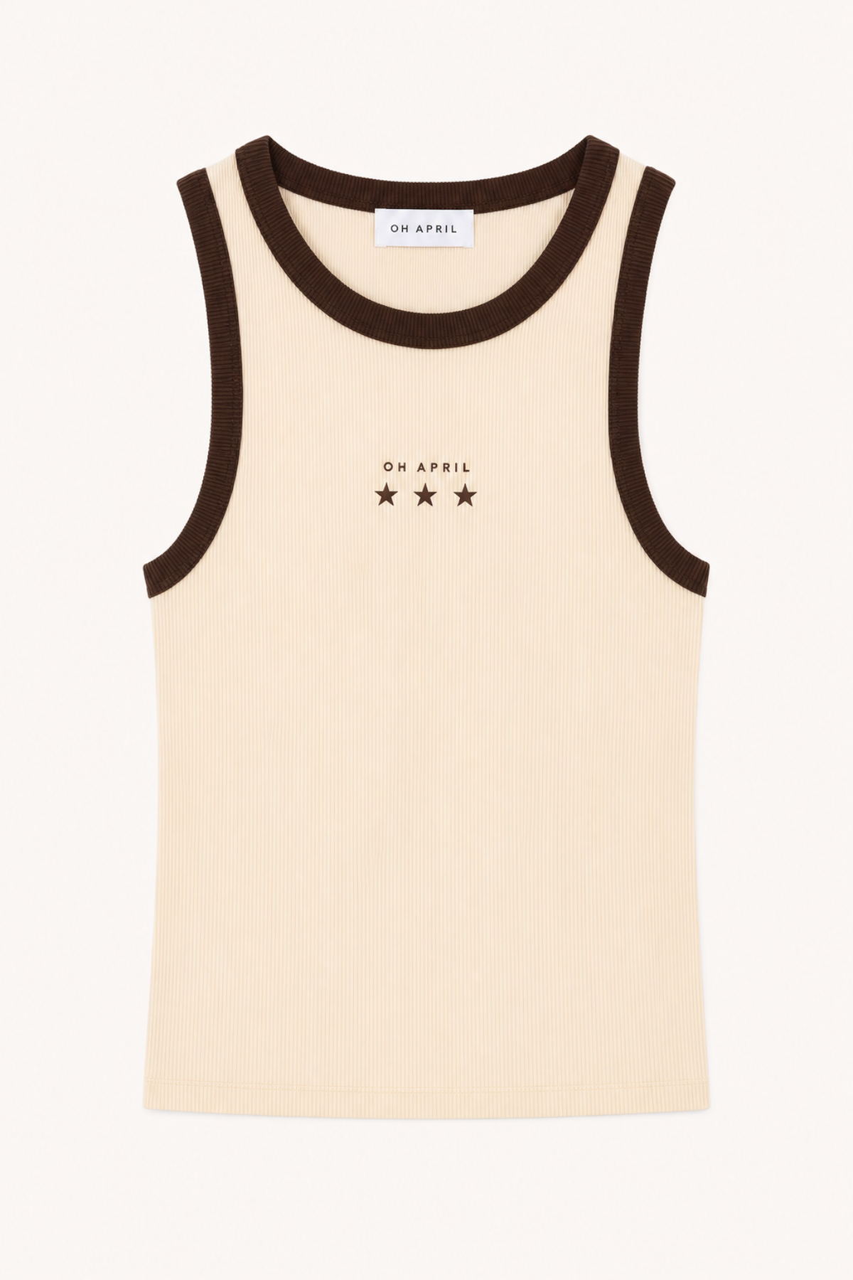 oh-april-dara-top-horse-off-white-slim-fit image 1