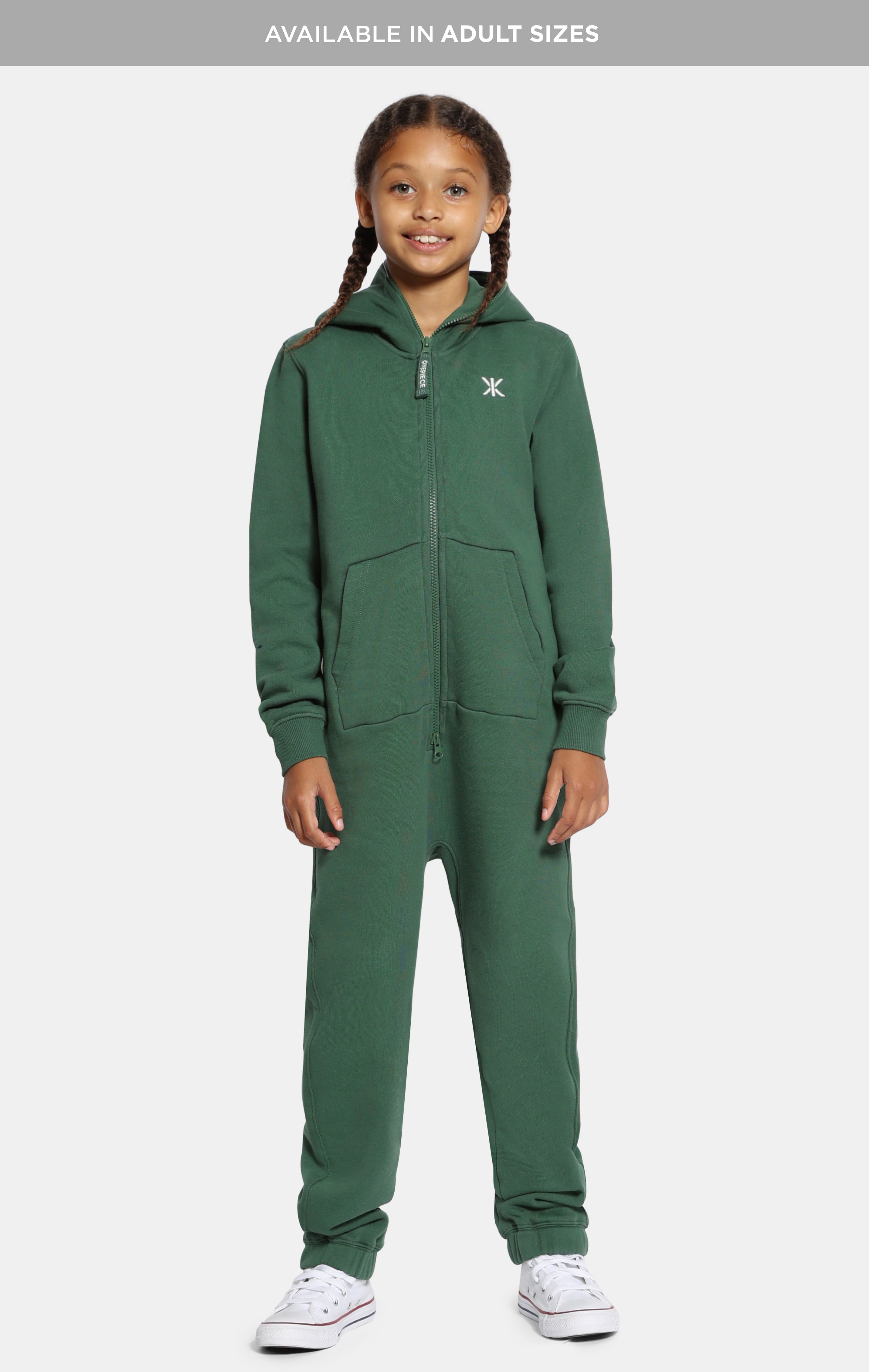 onepiece-original-kids-onesie-2-0-jumpsuit-gr-n-baumwolle image 2