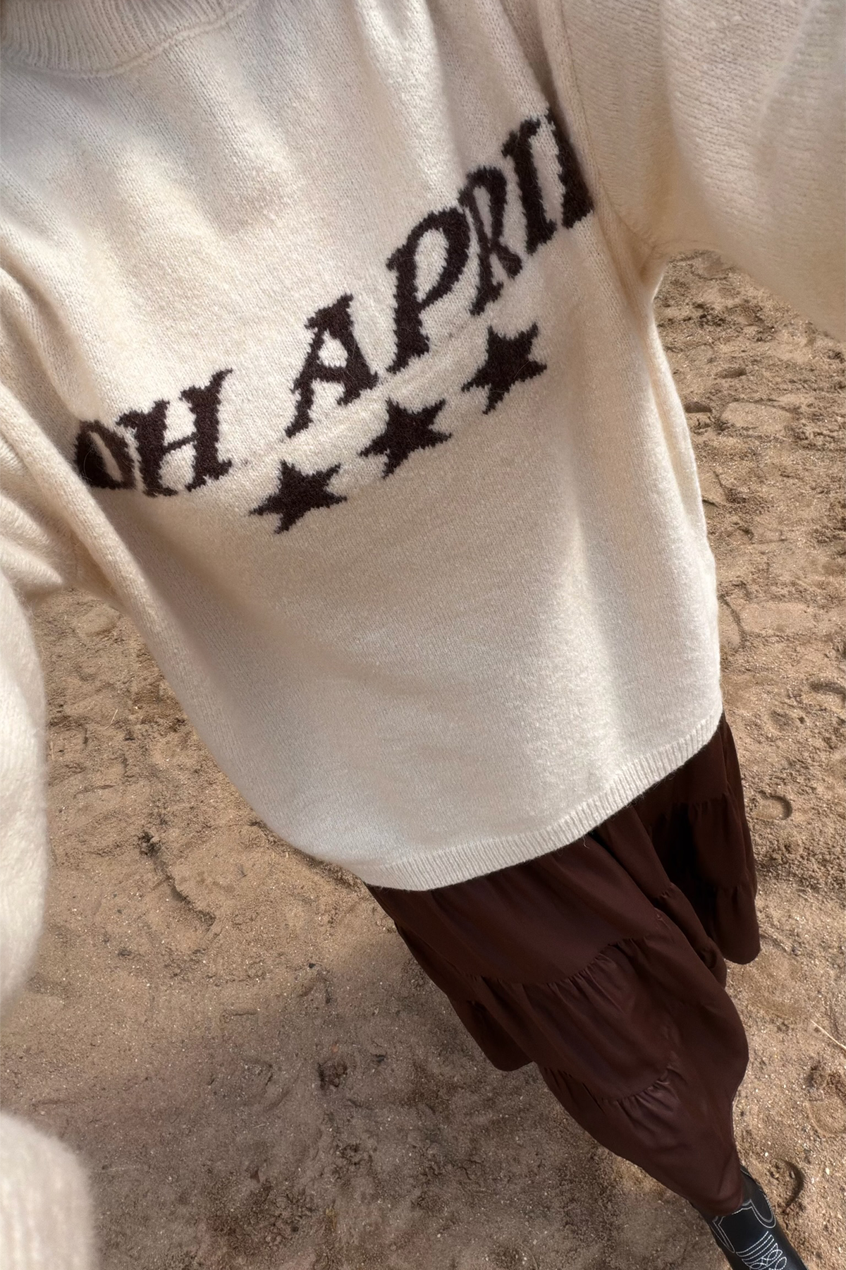 oh-april-moani-knit-jumper-strickpullover-beige-oversize image 2
