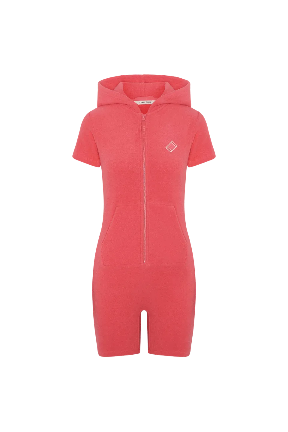 onepiece-towel-club-short-fitted-jumpsuit-damen-rot image 1