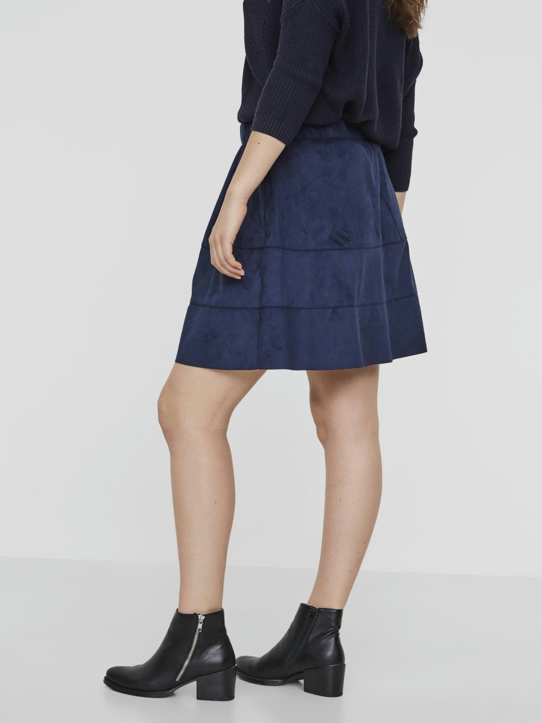 noisy-may-skirts-minirock-wildleder-optik-kurz-mit-taschen image 5