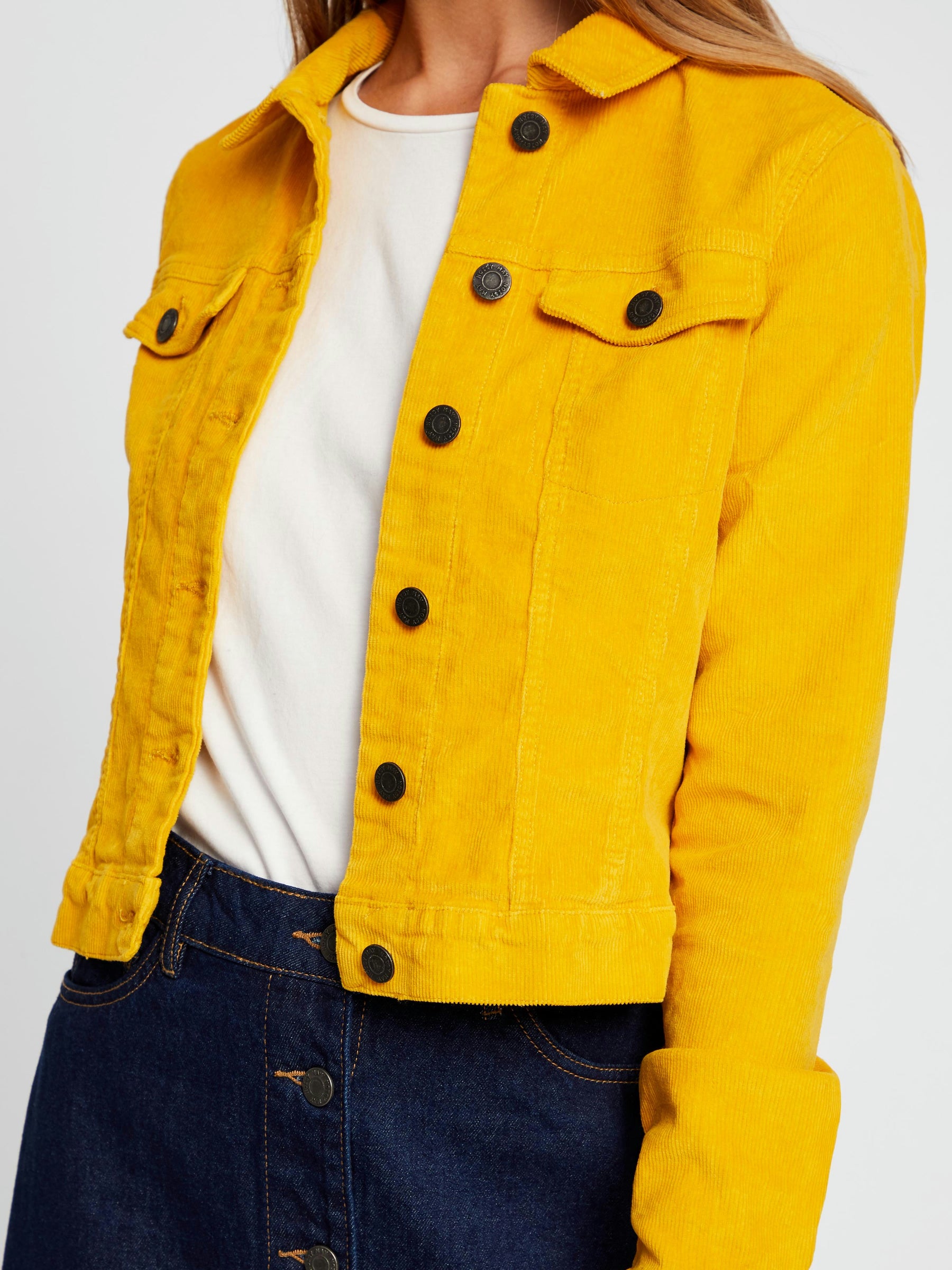 noisy-may-cordjacke-damen-velours-slim-fit-brusttaschen image 5