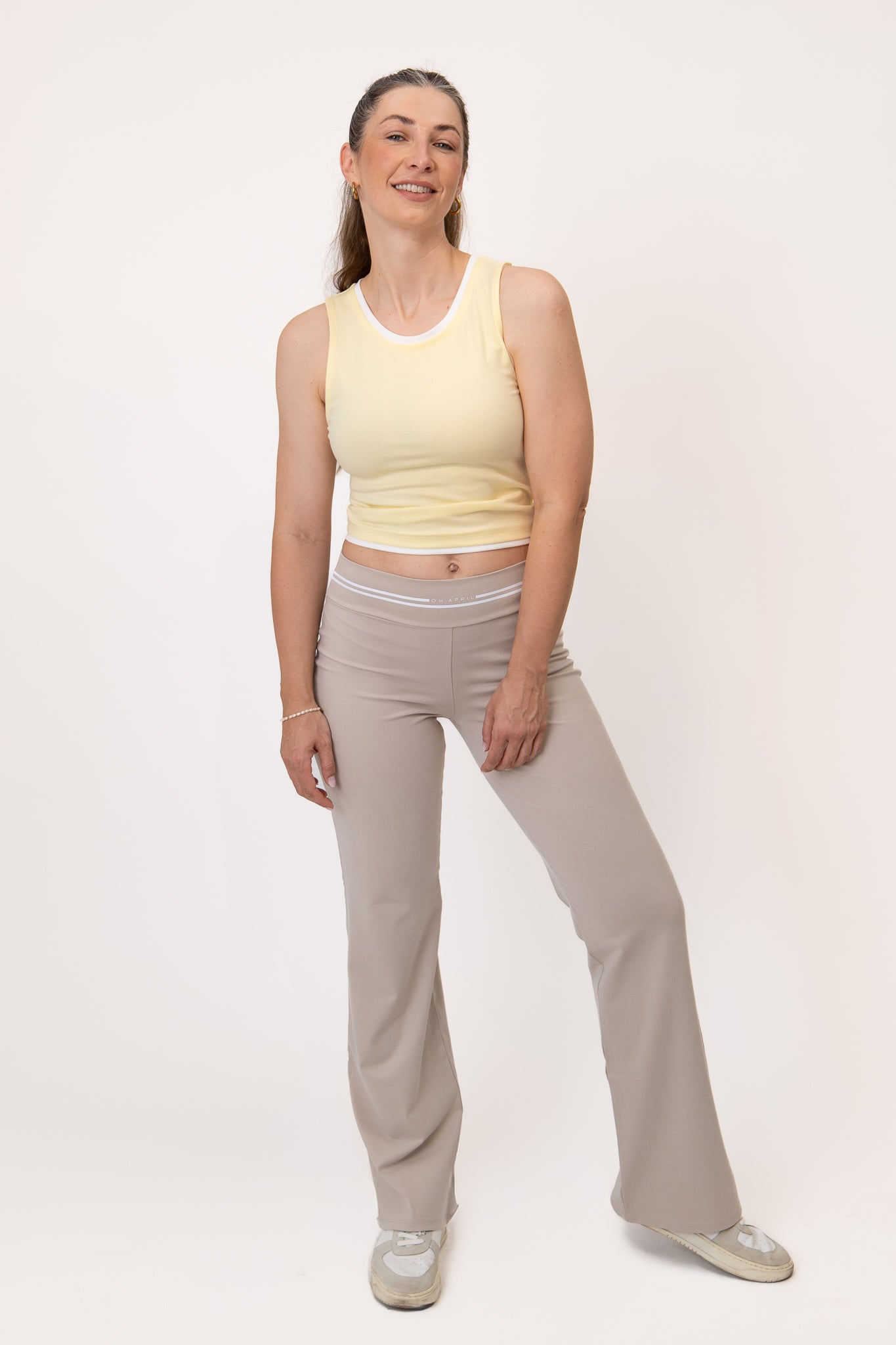 oh-april-eden-tanktop-top-butter-yellow-slim-fit image 3